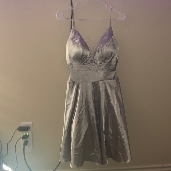 May Queen Dresses & Skirts - May Queen Silver Dress
